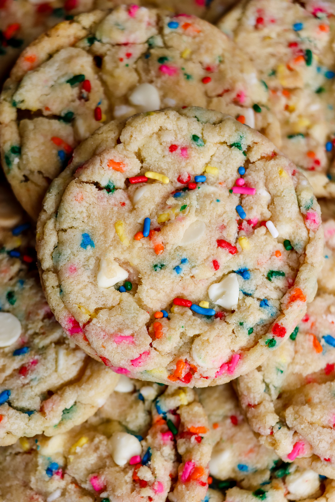 Cake Batter Cookies